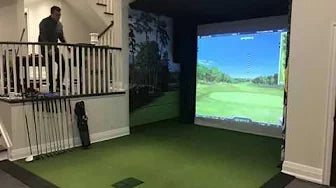 InHome Golf Simulator Install in Ontario Canada