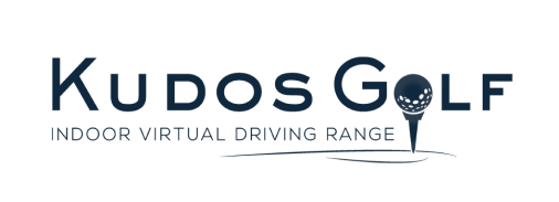 Kudos golf indoor virtual Driving range logo