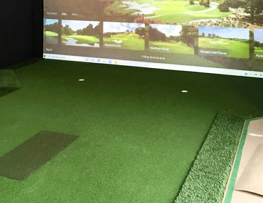 Custom Golf Simulator Installation
