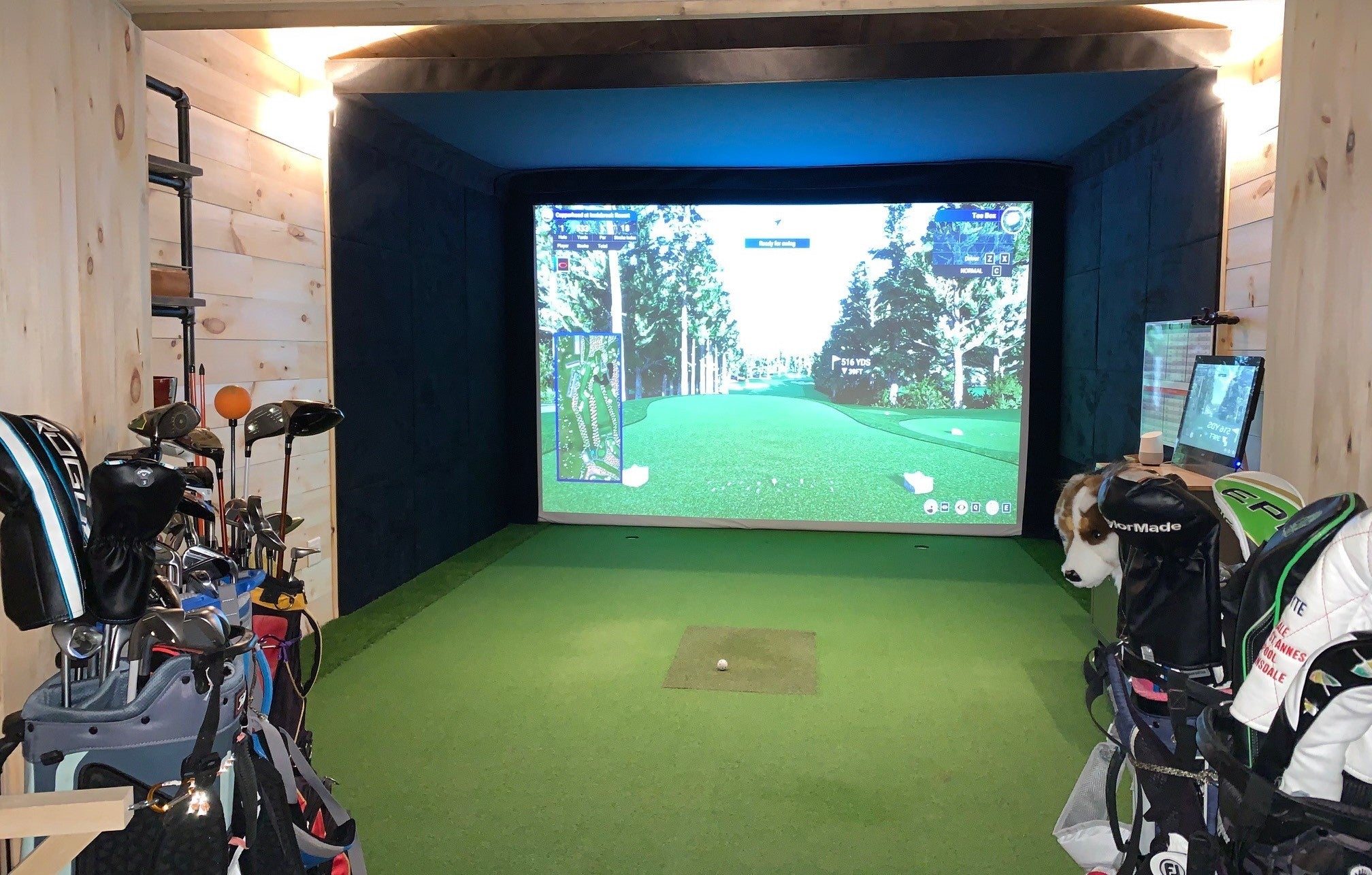 Shaw Golf Simulator Testimonial Image