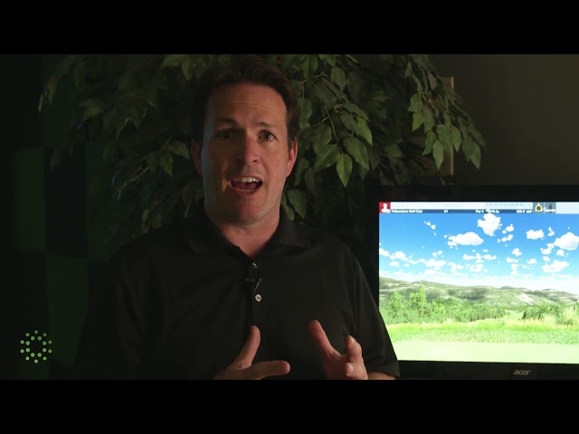 James talking about golf simulator computer spec