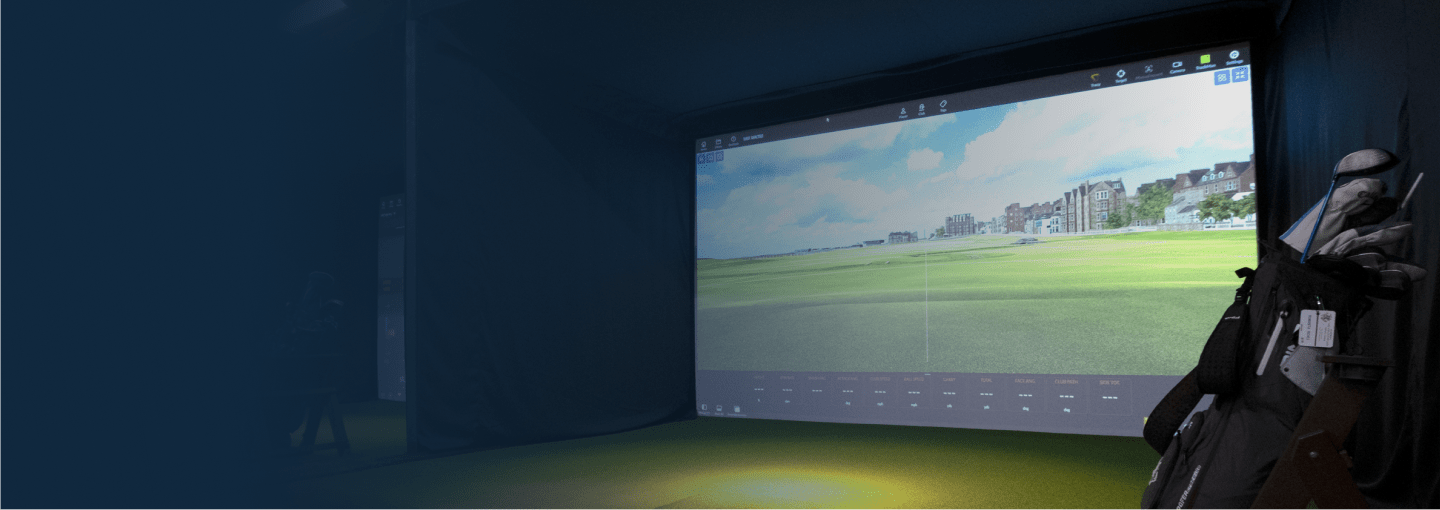 Custom golf Simulator installation