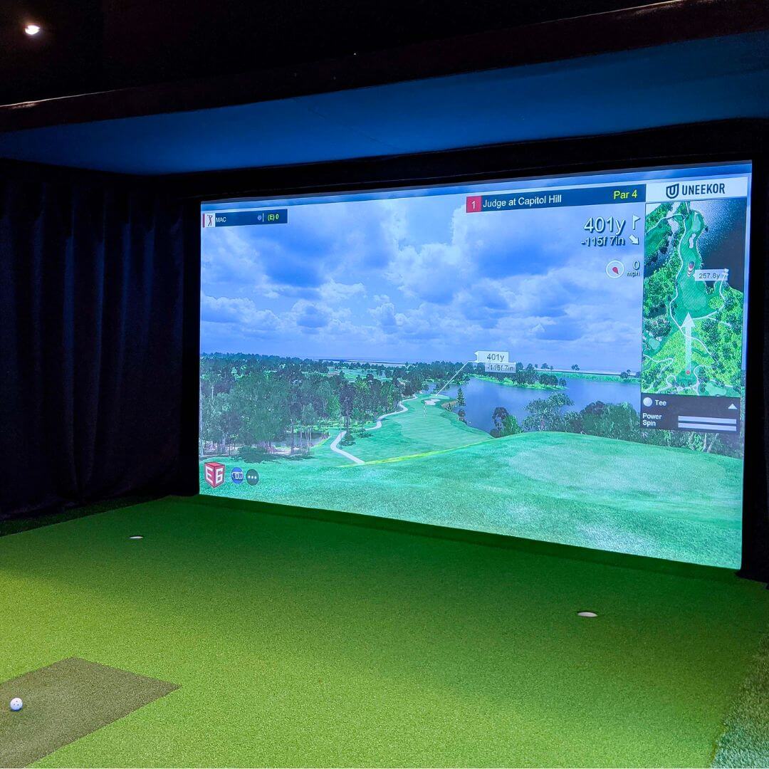 Home Golf Simulator Gallery | InHome Golf